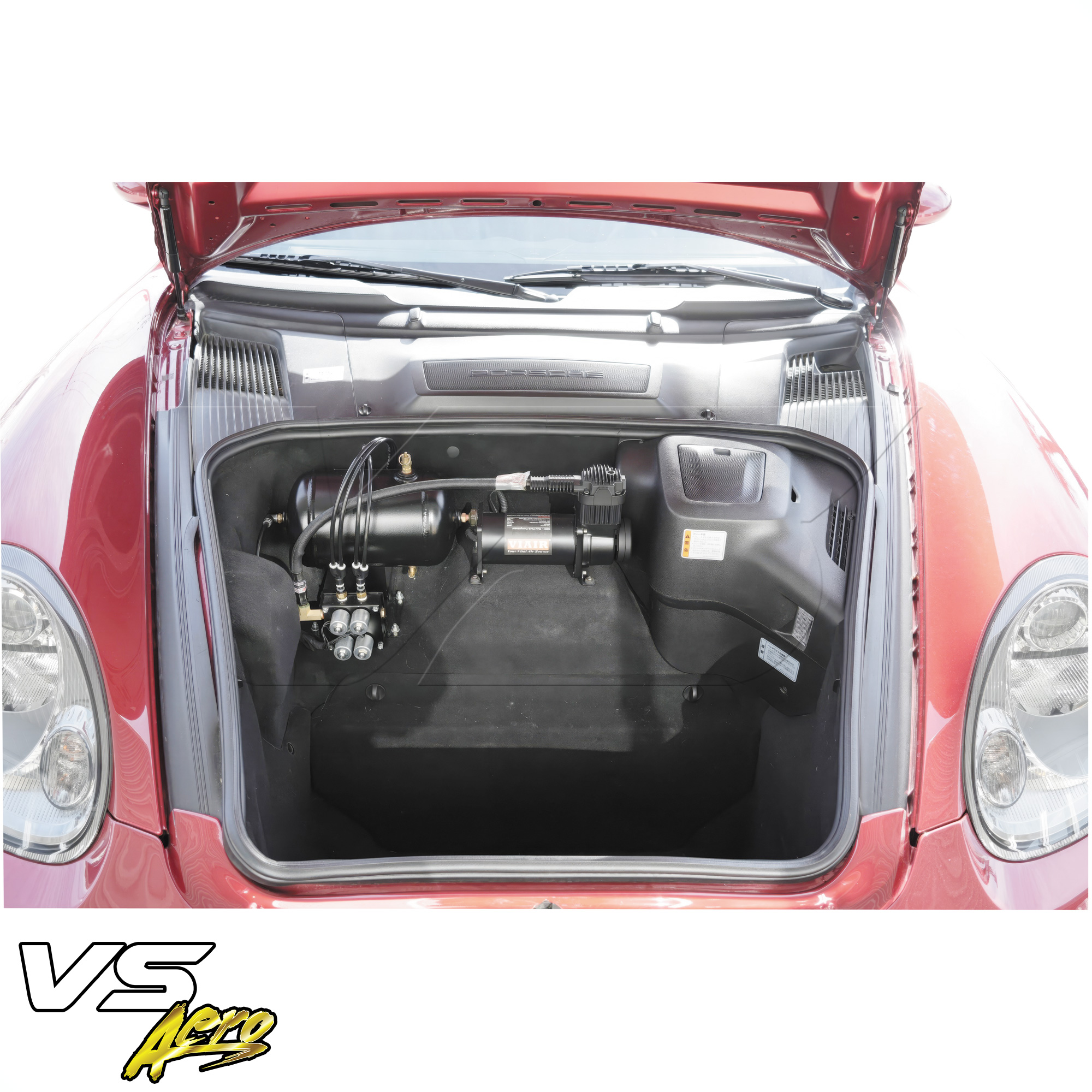 VSaero FRP TKYO v2 Wide Body Front Bumper 3pc > Porsche Cayman 987 2006-2008 - Image 10