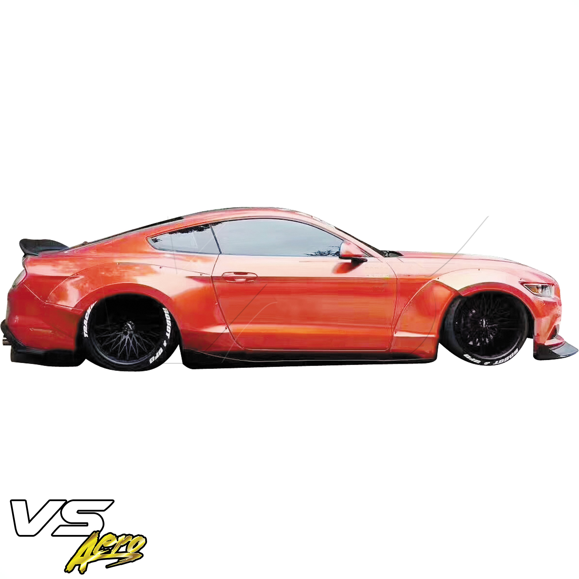 VSaero FRP RBOT Wide Body Fender Flares (front) > Ford Mustang 2015-2017 - Image 13