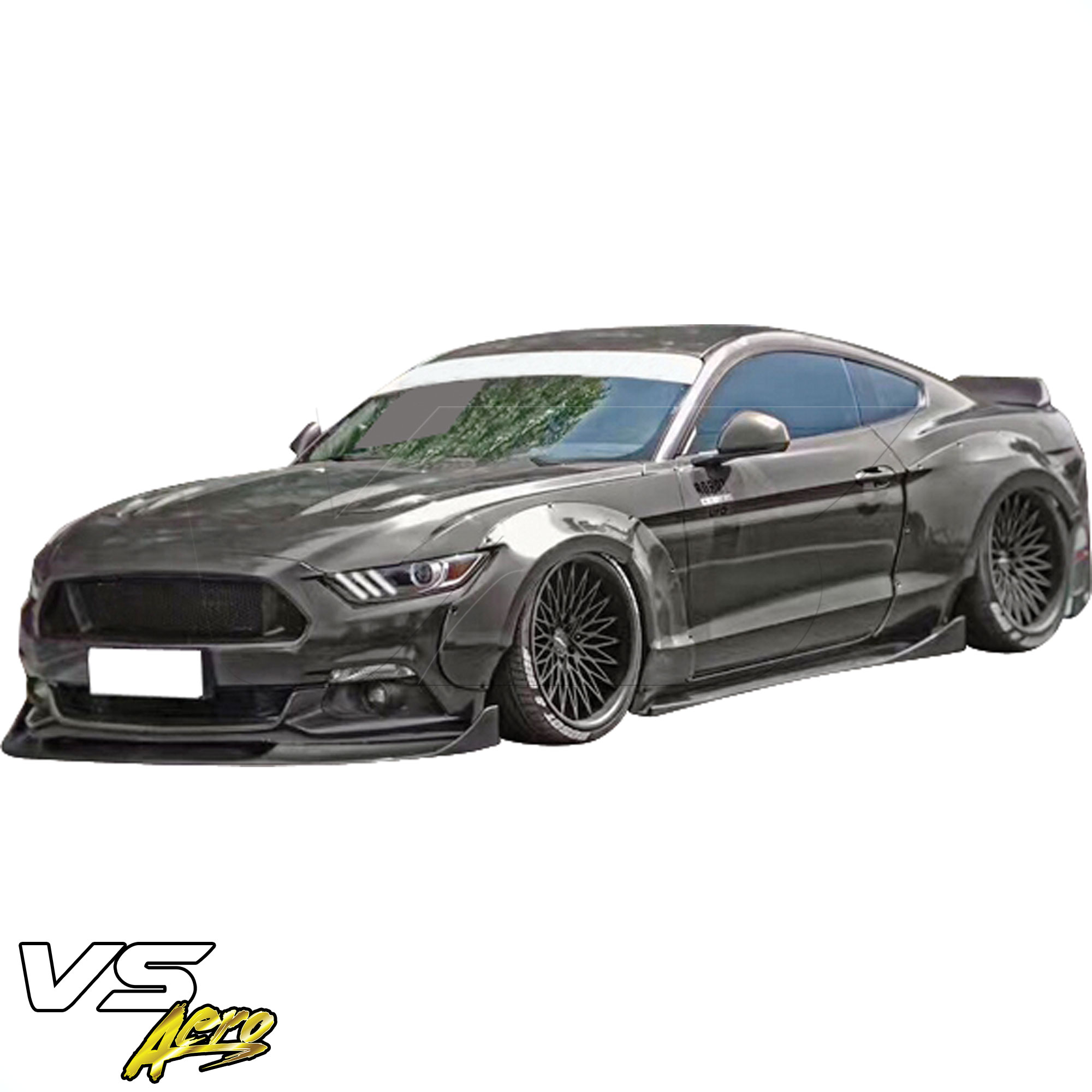 VSaero FRP RBOT Wide Body Fender Flares (front) > Ford Mustang 2015-2017 - Image 14