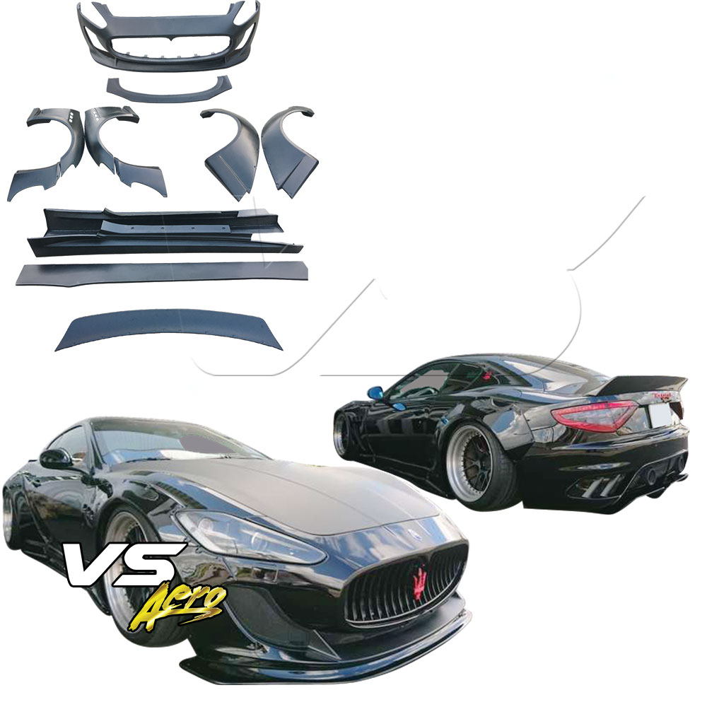 VSaero FRP LBPE Wide Body Kit /w Wing > Maserati GranTurismo 2008-2013 - Image 1