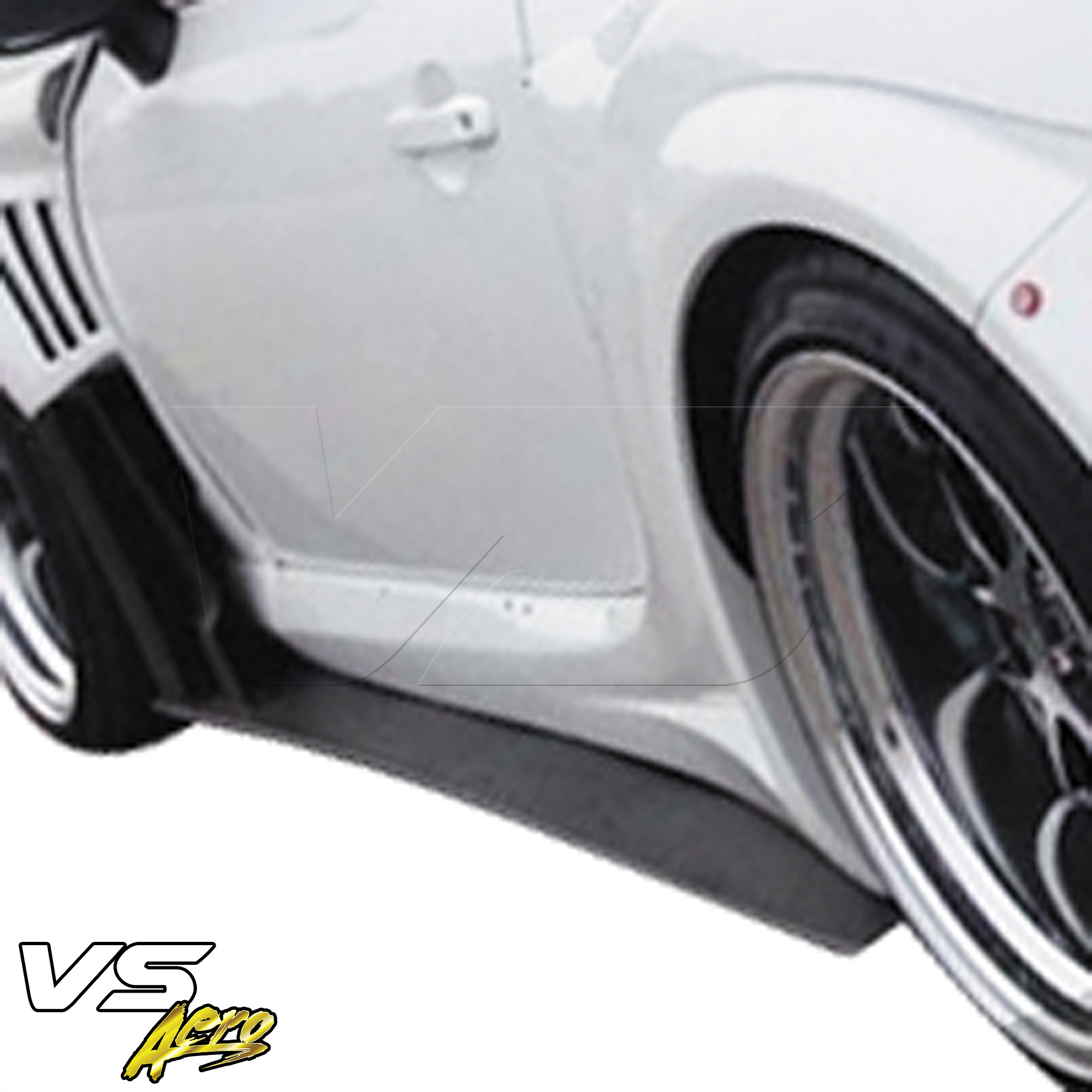 VSaero FRP VAR Side Skirts /w Spliiters 4pc > Subaru BRZ ZN6 2013-2020 - Image 2