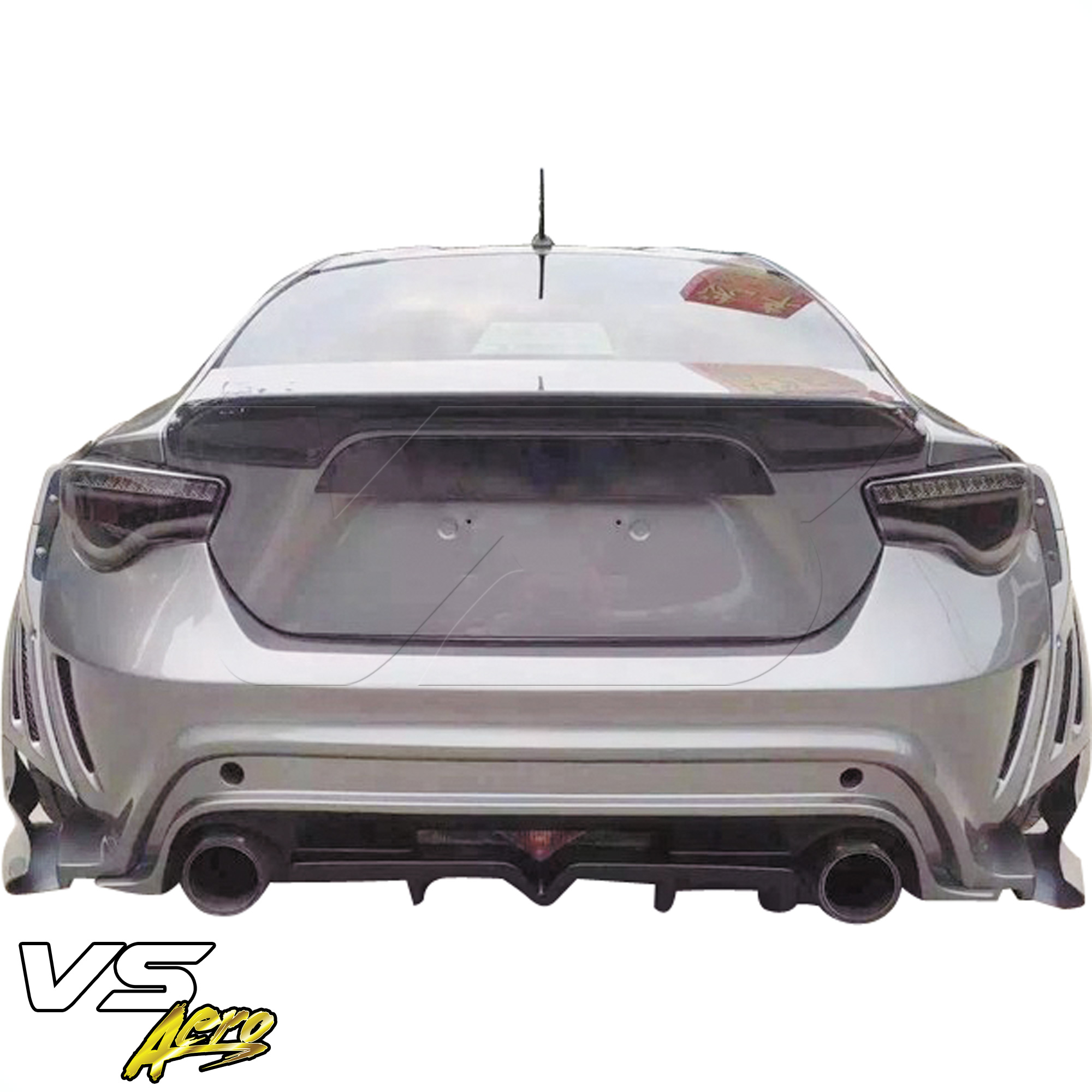 VSaero FRP VAR Wide Body Rear Bumper 2pc > Toyota 86 2017-2020 - Image 4