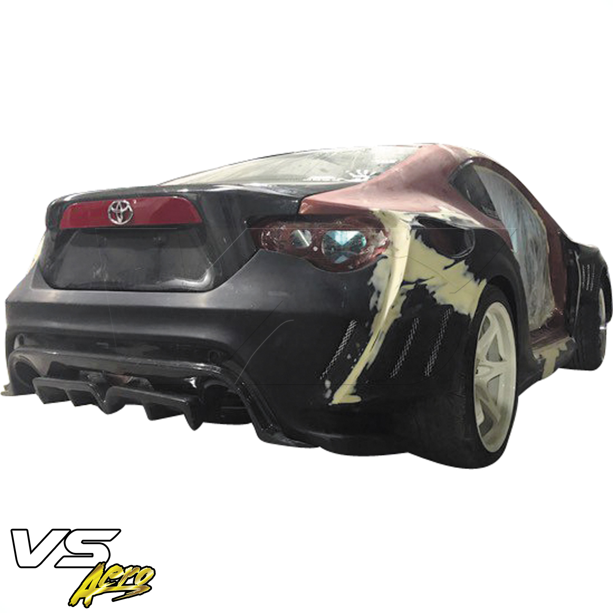 VSaero FRP VAR Wide Body Rear Bumper 2pc > Toyota 86 2017-2020 - Image 10