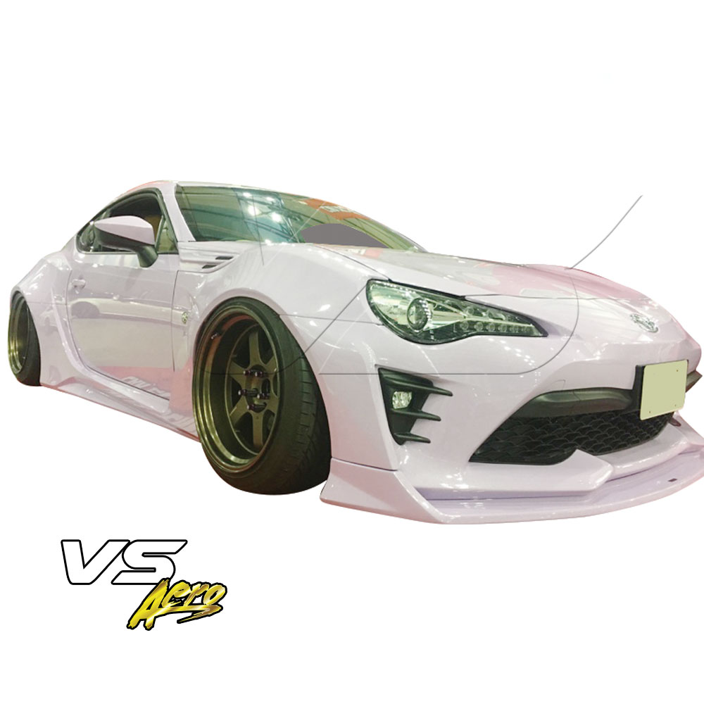 VSaero FRP AG T2 Wide Body 50mm Fenders (front) 4pc > Scion FR-S ZN6 2013-2016 - Image 7