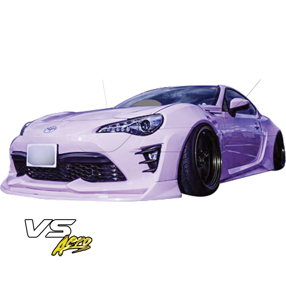 VSaero FRP AG T2 Wide Body 50mm Fenders (front) 4pc > Scion FR-S ZN6 2013-2016 - Image 10