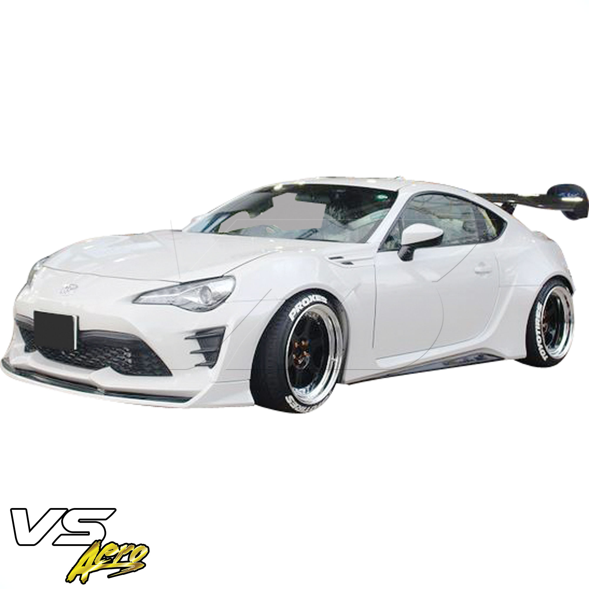 VSaero FRP AG T2 Wide Body 50mm Fenders (front) 4pc > Toyota 86 2017-2020 - Image 2