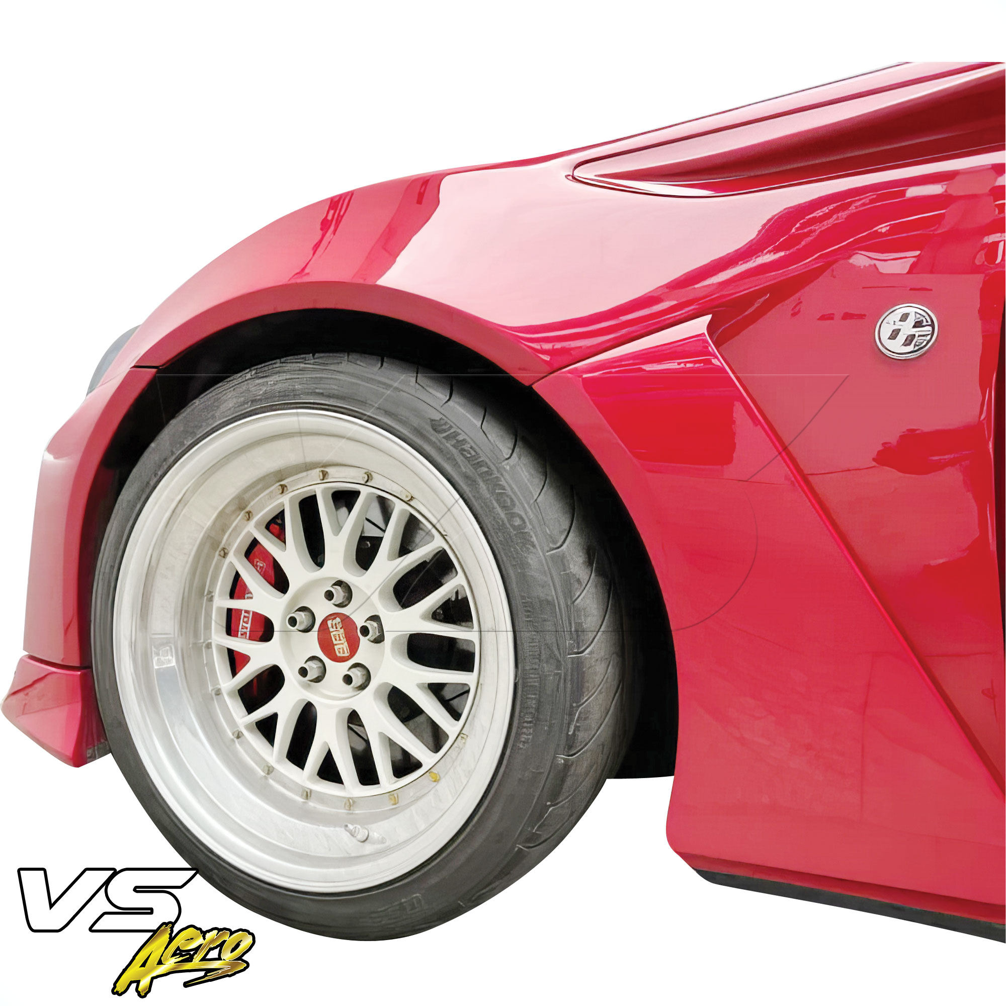 VSaero FRP AG T2 Wide Body 50mm Fenders (front) 4pc > Toyota 86 2017-2020 - Image 4