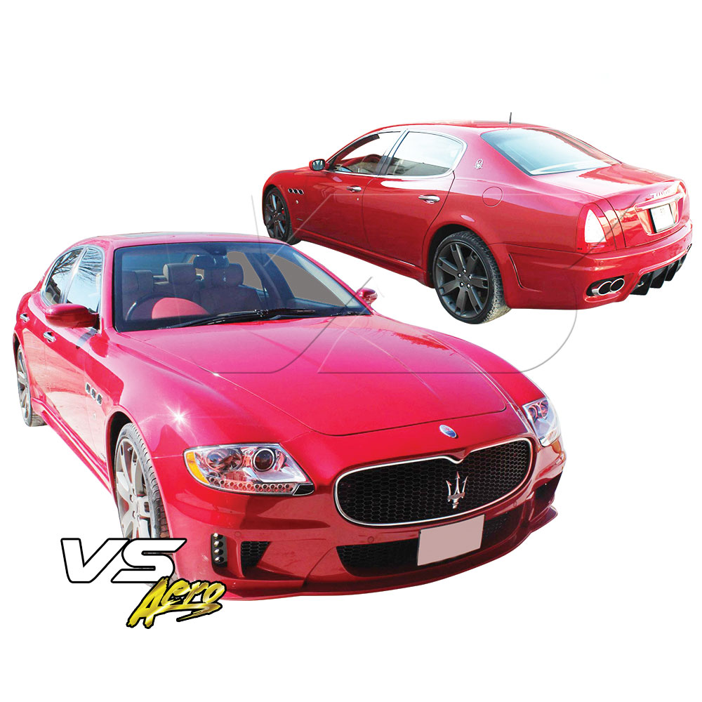 VSaero FRP WAL Body Kit 4pc > Maserati Quattroporte 2009-2012 - Image 2