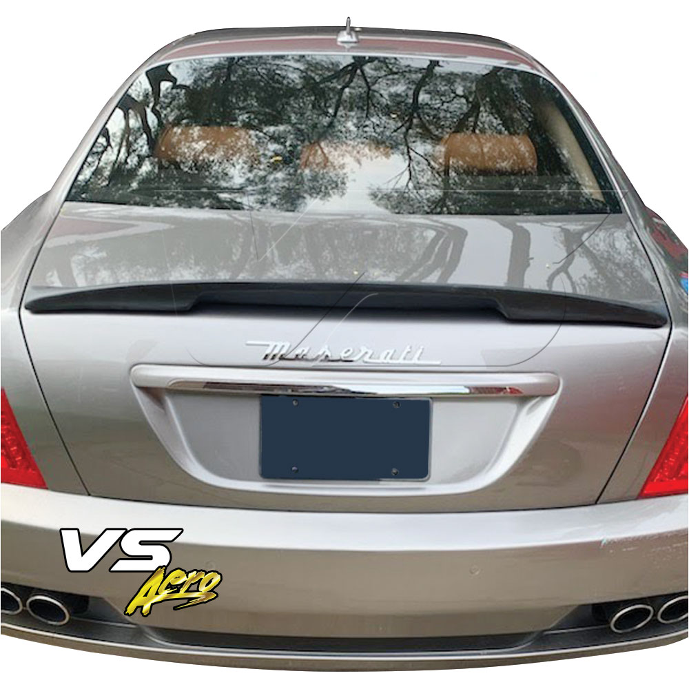 VSaero FRP WAL Trunk Spoiler Wing > Maserati Quattroporte 2005-2012 - Image 9