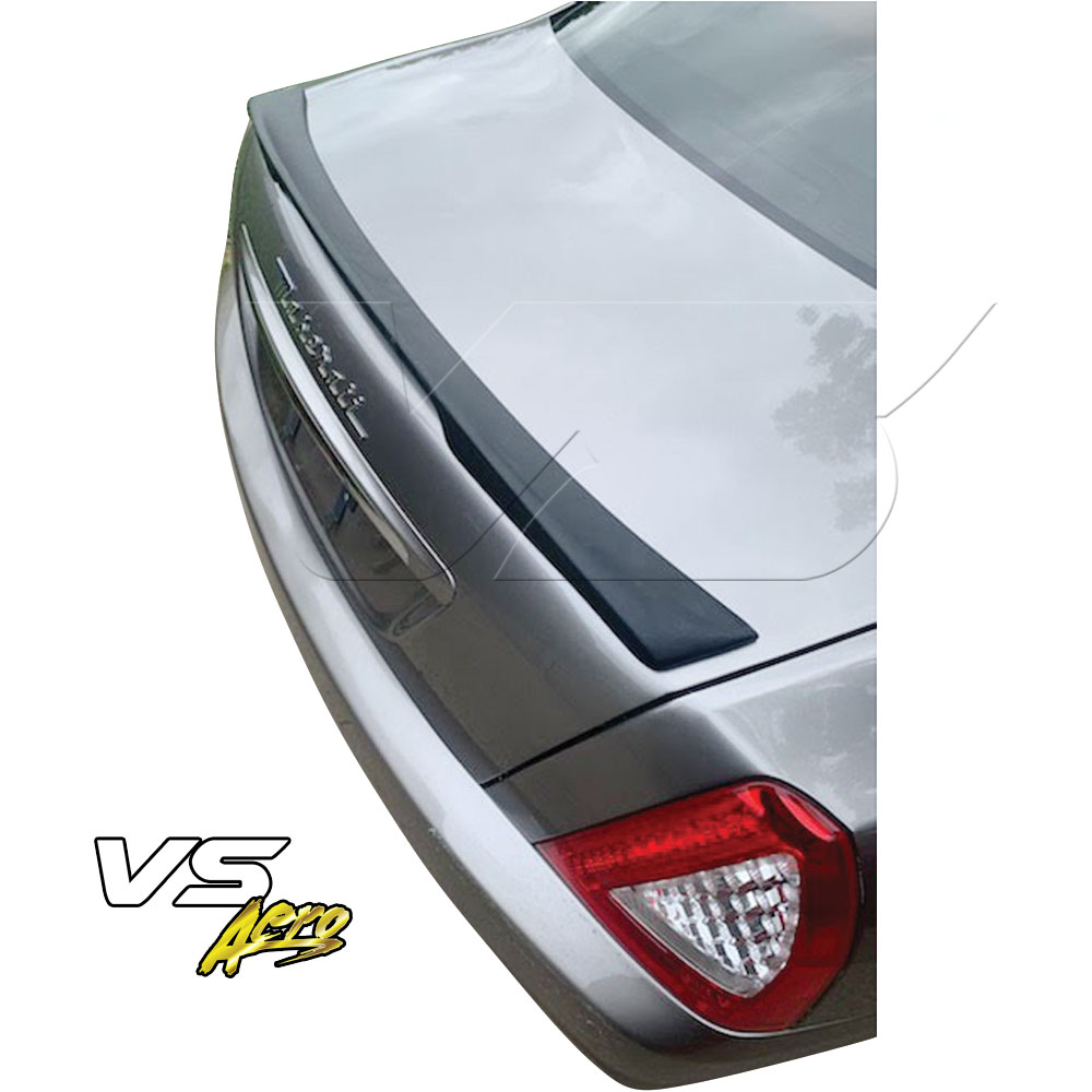 VSaero FRP WAL Trunk Spoiler Wing > Maserati Quattroporte 2005-2012 - Image 11