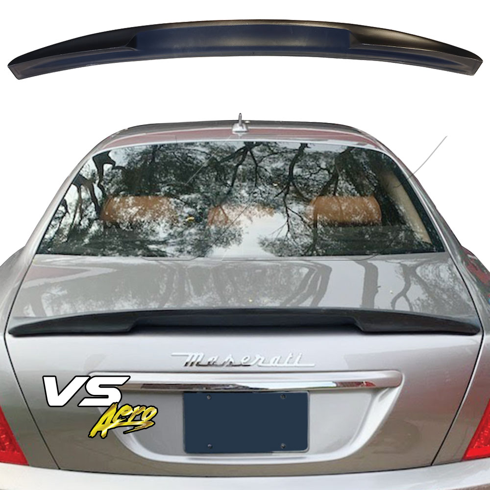 VSaero FRP WAL Trunk Spoiler Wing > Maserati Quattroporte 2005-2012 - Image 2