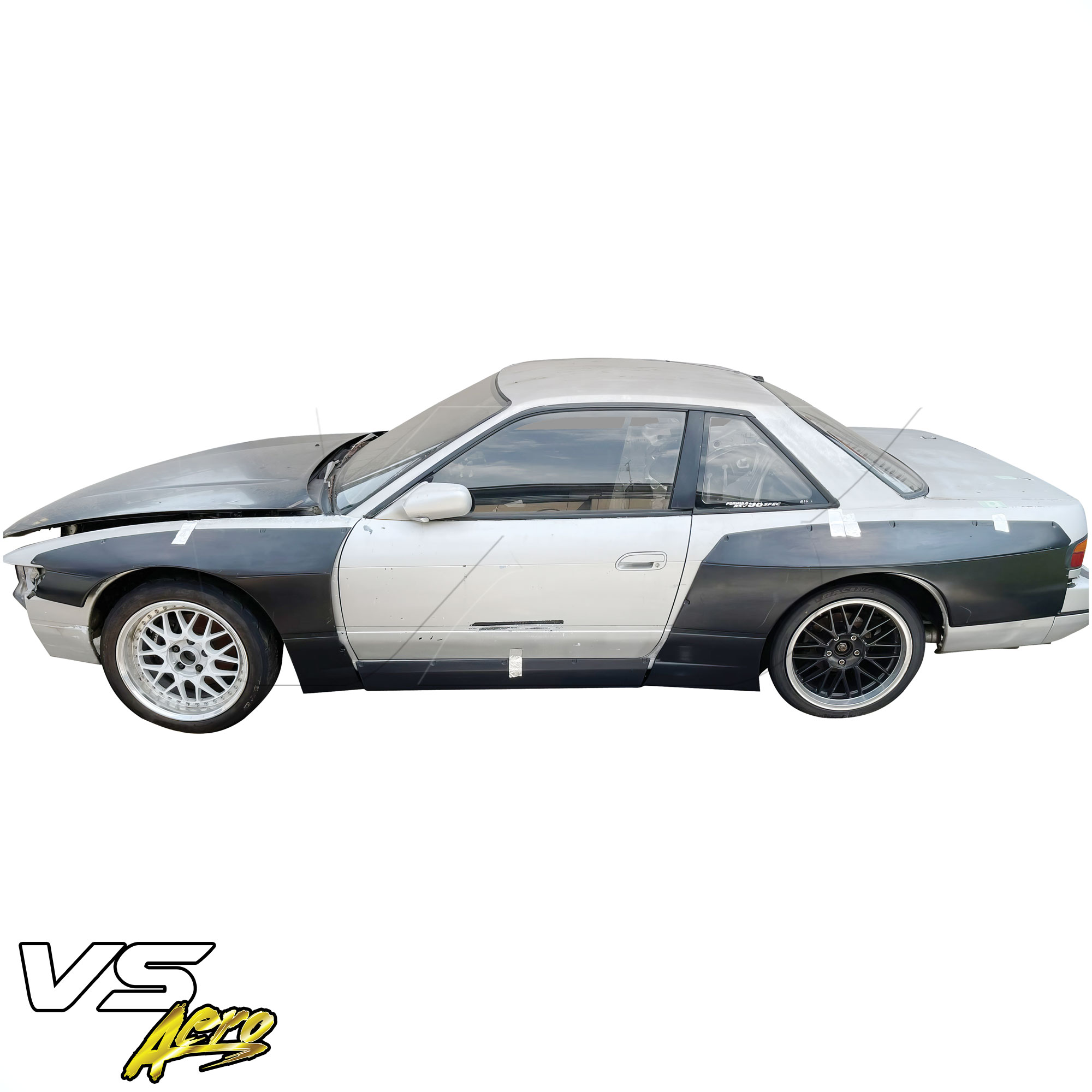 VSaero FRP TKYO v3 Wide Body Side Skirts > Nissan Silvia S13 1989-1994 > 2/3dr - Image 11