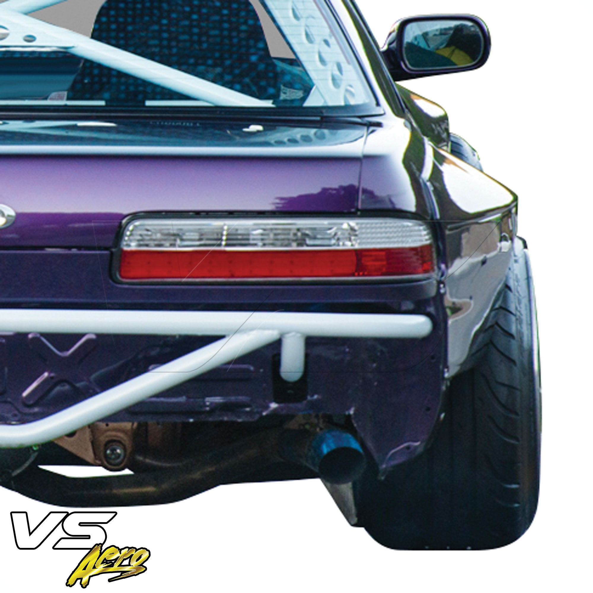 VSaero FRP TKYO v3 Wide Body 110mm Fenders (rear) > Nissan Silvia S13 1989-1994 > 2dr Coupe - Image 13