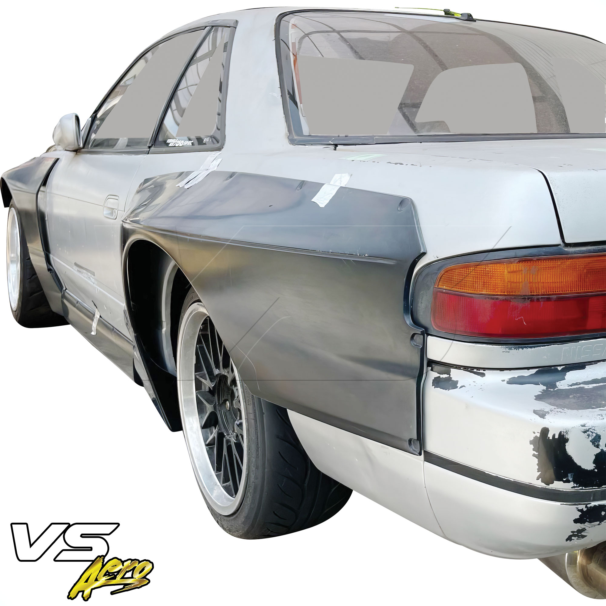 VSaero FRP TKYO v3 Wide Body 110mm Fenders (rear) > Nissan Silvia S13 1989-1994 > 2dr Coupe - Image 18