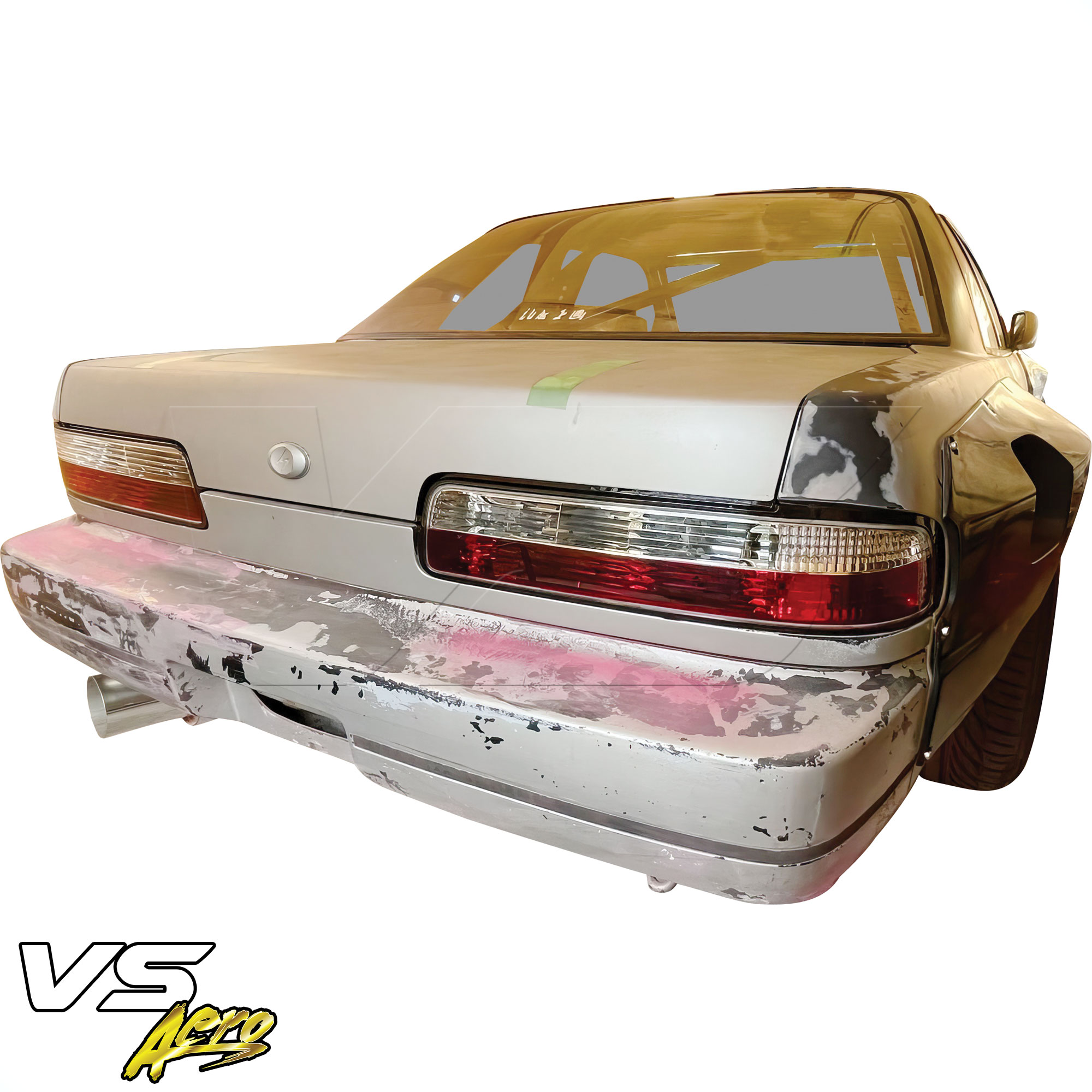VSaero FRP TKYO v3 Wide Body 110mm Fenders (rear) > Nissan Silvia S13 1989-1994 > 2dr Coupe - Image 21