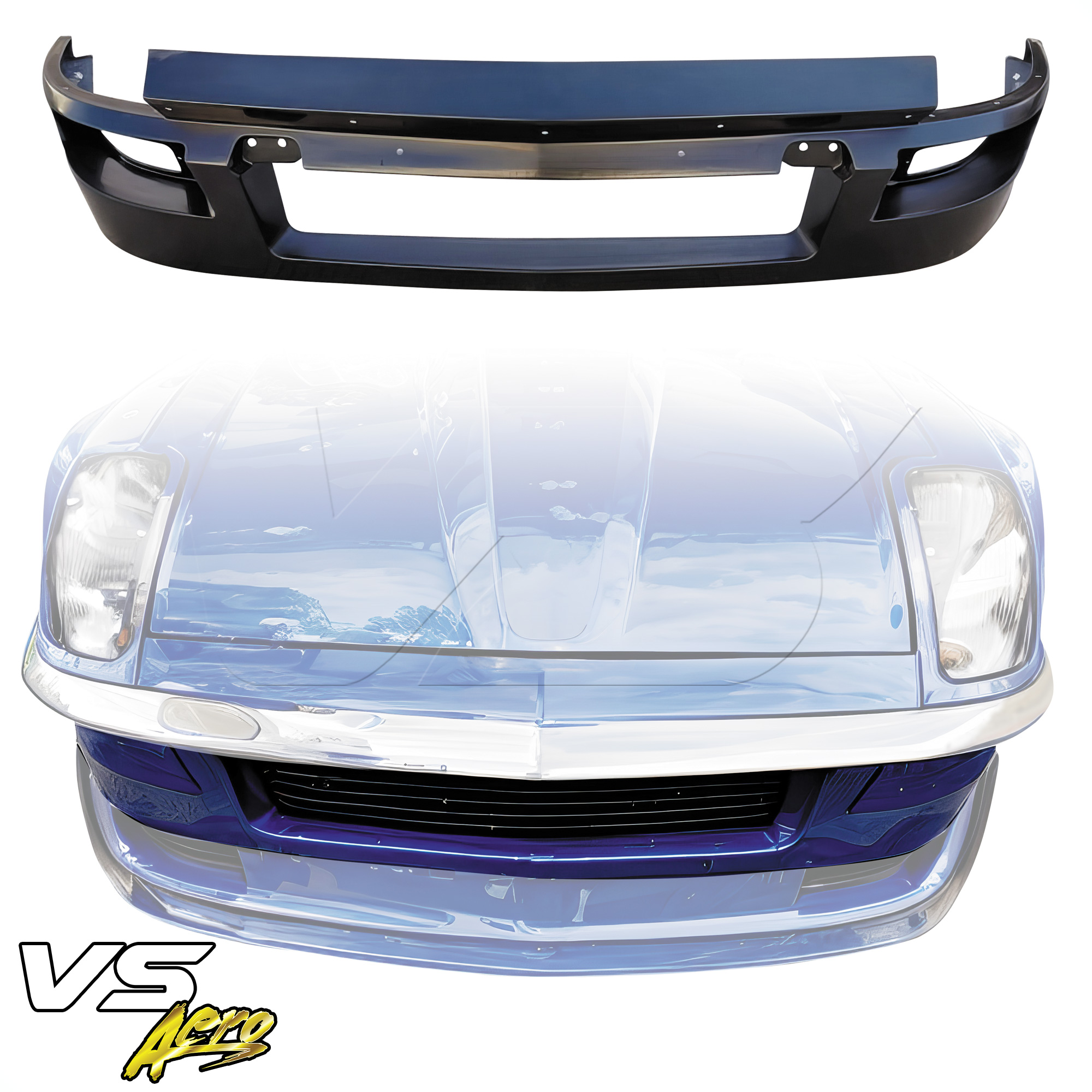 VSaero FRP TKYO Wide Body Front Bumper (upper) > Datsun 280ZX S130 