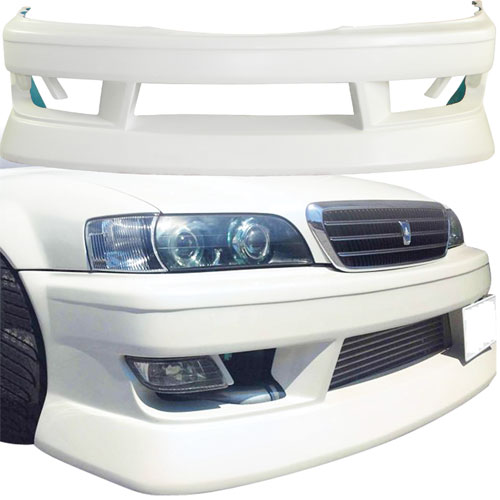 VSaero FRP BSPO Front Bumper > Toyota Chaser JZX100 1996-2000 - Image 1