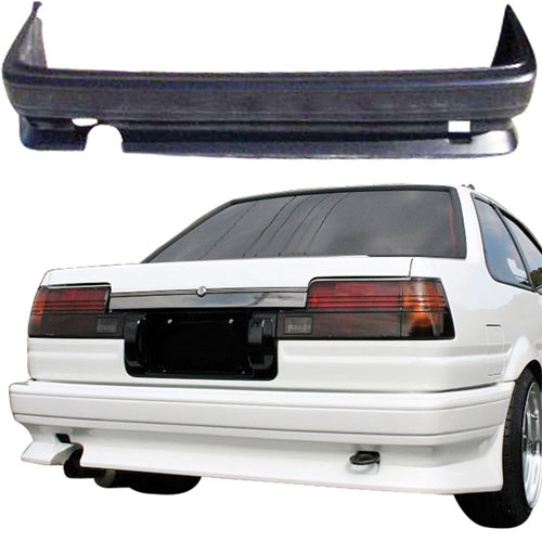 VSaero FRP VERT Rear Bumper > Toyota Corolla AE86 1984-1987 > 2/3dr - Image 1