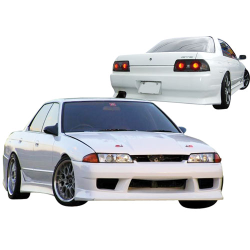 VSaero FRP VERT Body Kit 4pc > Nissan Skyline R32 GTS 1990-1994 > 4dr Sedan - Image 2
