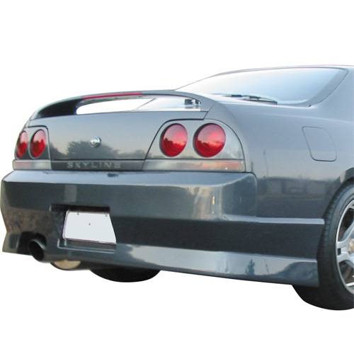 VSaero FRP MSPO Rear Bumper > Nissan Skyline R33 GTS 1995-1998 > 2dr Coupe - Image 7