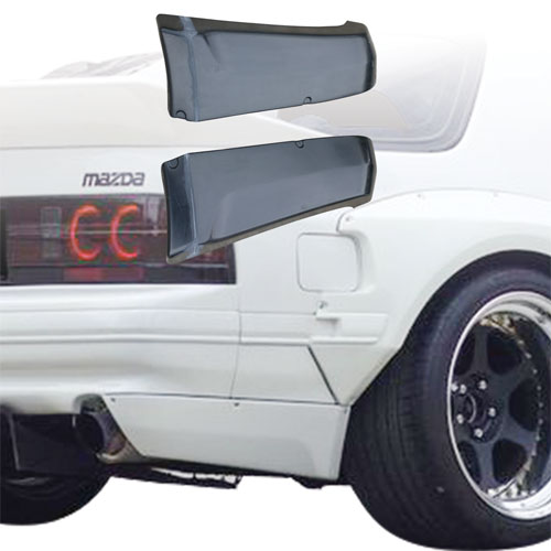 VSaero FRP TKYO Wide Body Rear Lip Add-ons > Mazda RX-7 FC3S 1986-1992 - Image 9