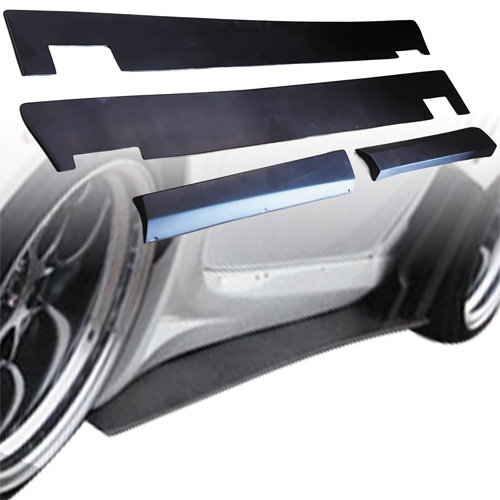 VSaero FRP VAR Side Skirts /w Spliiters 4pc > Subaru BRZ ZN6 2013-2020 - Image 1