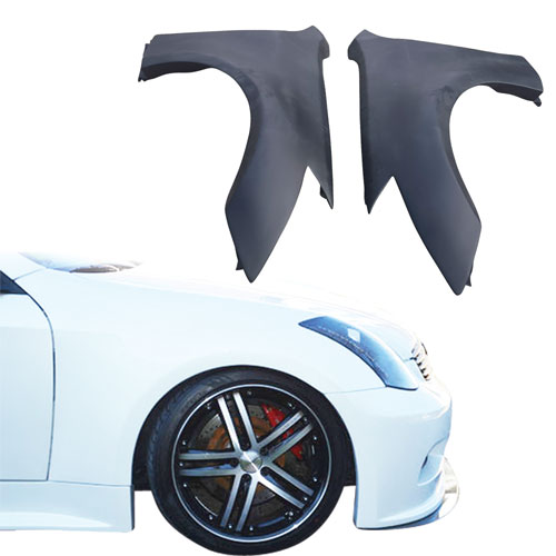 VSaero FRP APBR Wide Body Fenders (front) > Infiniti G35 Coupe 2003-2006 > 2dr Coupe - Image 15
